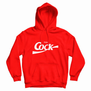 Enjoy Cock Coca Cola Parody Hoodie