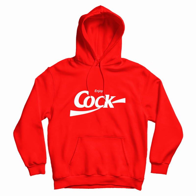 Enjoy Cock Coca Cola Parody Hoodie Enjoy Cock Coca Cola Parody Hoodie