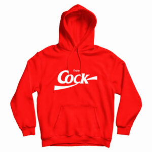 Enjoy Cock Coca Cola Parody Hoodie