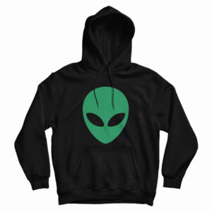 Extraterrestrial Alien Face Hoodie For