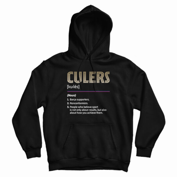 FC Barcelona Culers Noun Hoodie For UNISE