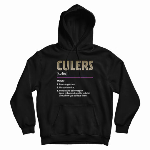 FC Barcelona Culers Noun Hoodie For UNISE FC Barcelona Culers Noun Hoodie For UNISE