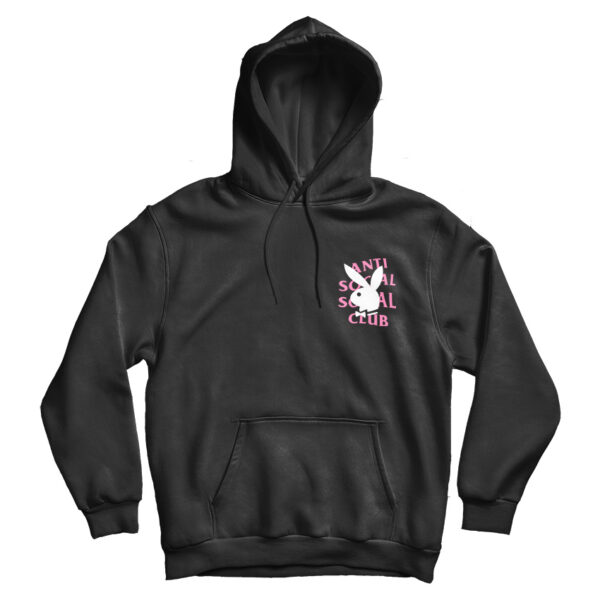 For Sale Anti Social Social Club X Play Boy Cheap Hoodie For UNISEX