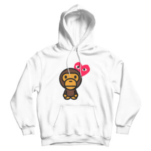For Sale Comme Des Garcons X Baby Milo Parody Hoodie For UNISEX