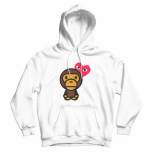 For Sale Comme Des Garcons X Baby Milo Parody Hoodie For UNISEX