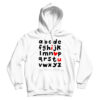 For Sale Easy Valentine Days ABC Cheap Hoodie For Men And Women