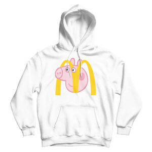 For Sale Mcdonalds X Peppa Pig Parody Funny Hoodie For UNISEX