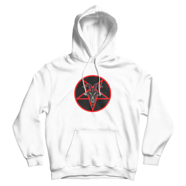 For Sale Pentagram With Demon Baphomet Satanic Hoodie For UNISEX