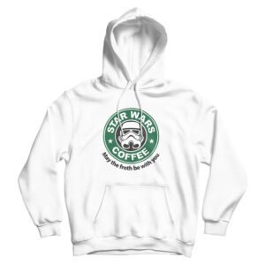For Sale Starbucks Coffee Star Wars Coffee Logo Parody Hoodie UNISEX