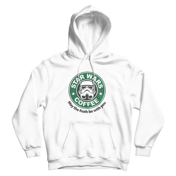 For Sale Starbucks Coffee Star Wars Coffee Logo Parody Hoodie UNISEX