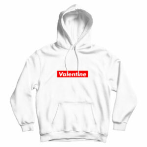 For Sale Valentine Red Box Logo Premium Cheap Hoodie For UNISEX