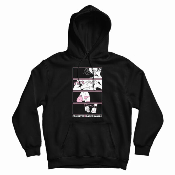 Foureyes X Based Kawaii Anime Hoodie
