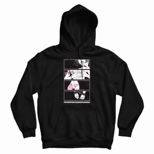 Foureyes X Based Kawaii Anime Hoodie Foureyes X Based Kawaii Anime Hoodie