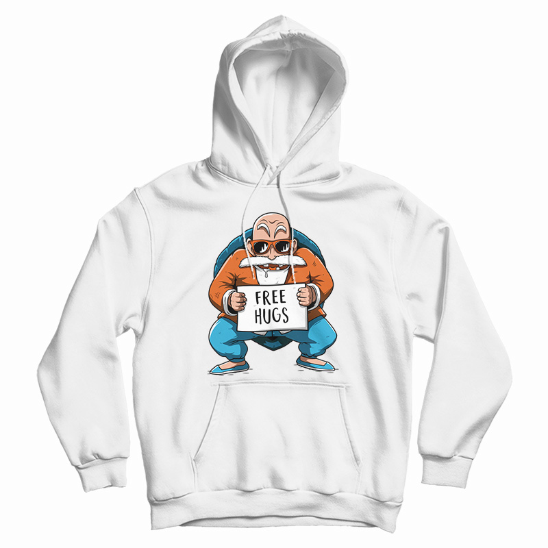 Free Hugs Master Roshi Hoodie For UNISEX Free Hugs Master Roshi Hoodie For UNISEX