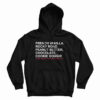 French Vanilla Rocky Road Peanut Butter Chocolate Cookie Dough Scoop There It Is Hoodie