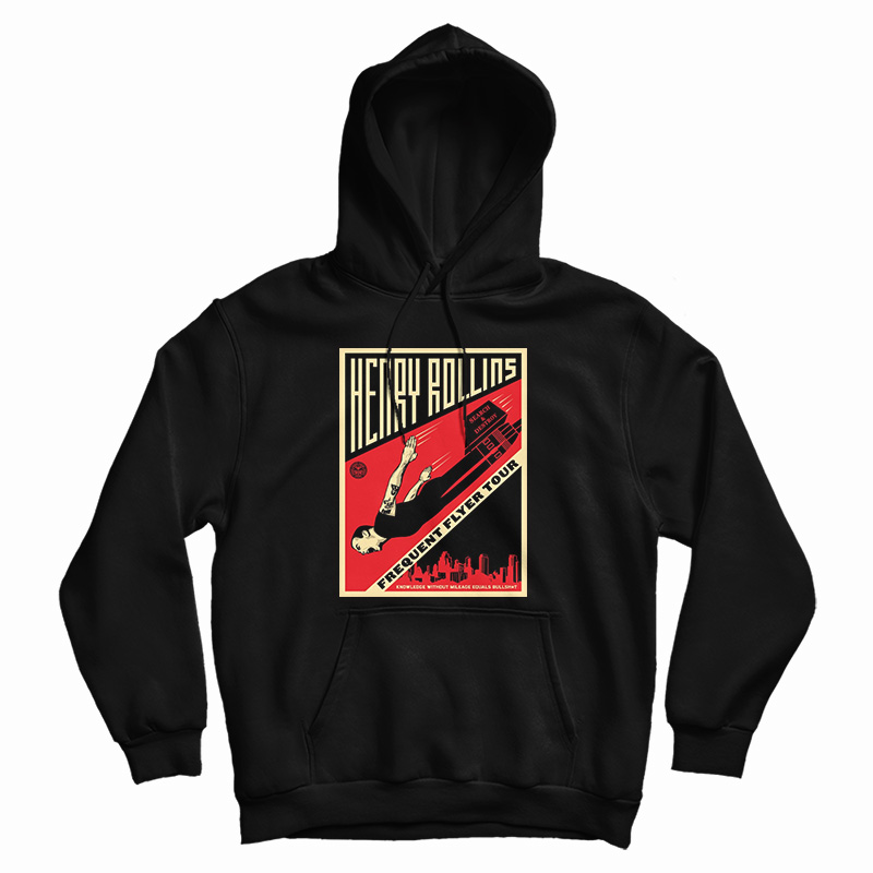 Frequent Flyer Henry Rollins Band Hoodie Frequent Flyer Henry Rollins Band Hoodie