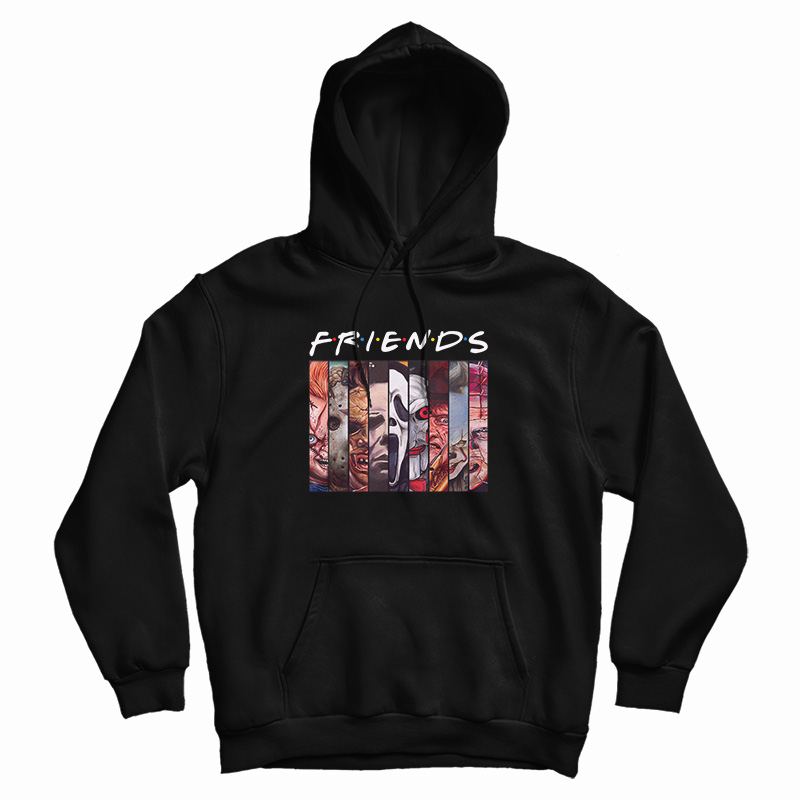 Friends Horror Characters Hoodie For UNISEX Friends Horror Characters Hoodie For UNISEX