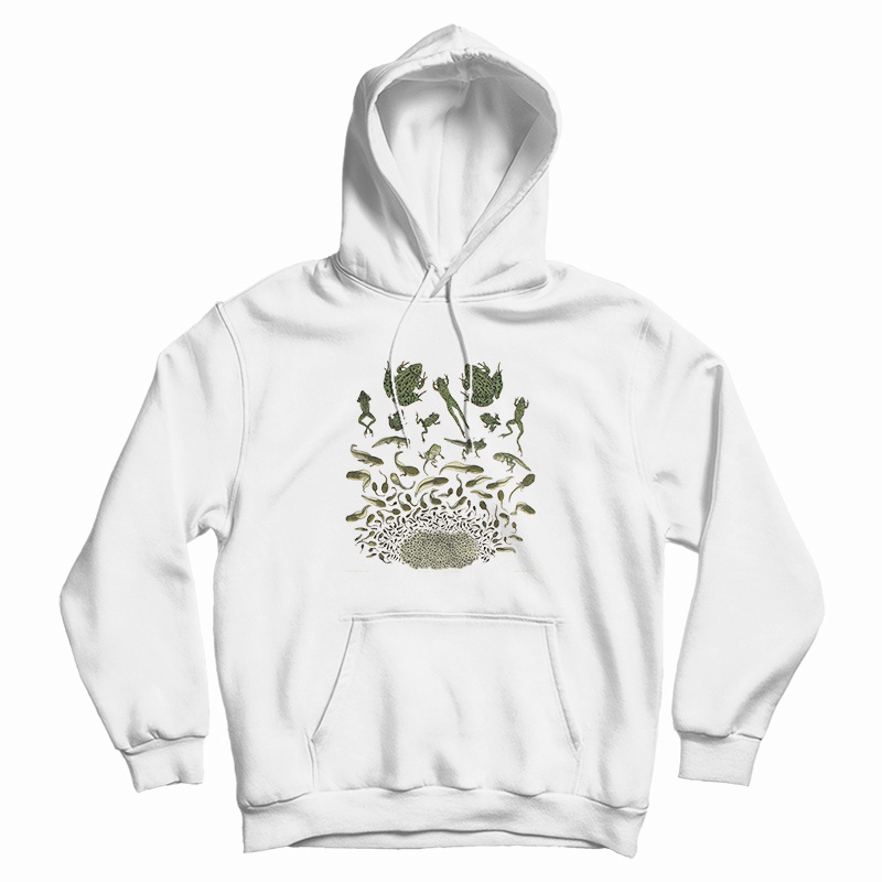 Frog Metamorphosis Hoodie For UNISEx Frog Metamorphosis Hoodie For UNISEx