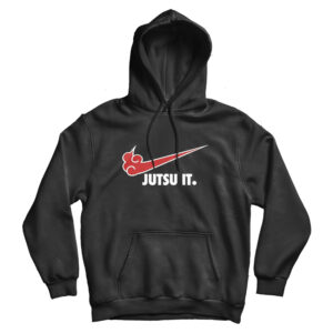 Funny Jutsu It Hoodie Akatsuki Cloud Parody Naruto For Men And Women