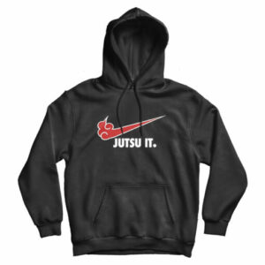 Funny Jutsu It Hoodie Akatsuki Cloud Parody Naruto For Men And Women