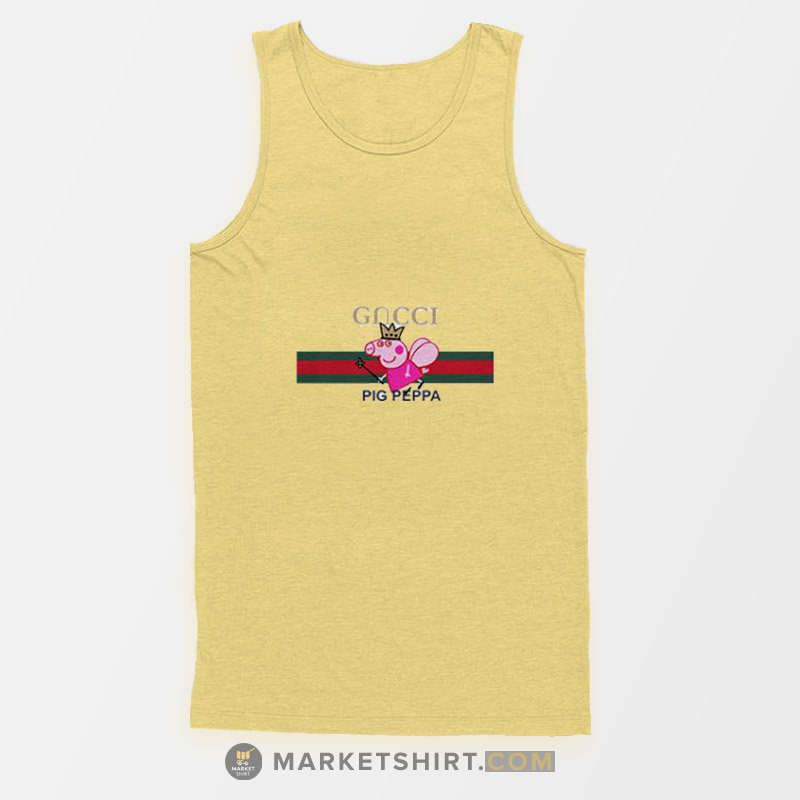 GC PEPPA Pig Pecs Parody Tank Top GC PEPPA Pig Pecs Parody Tank Top