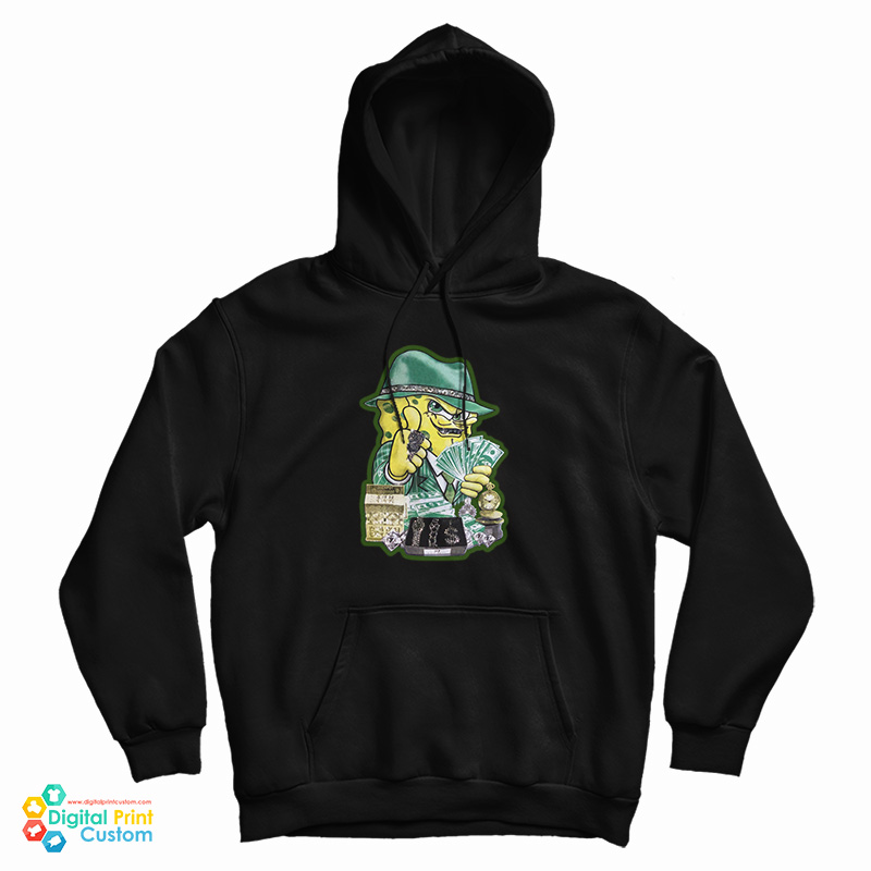 Gangster Spongebob Squarepants Meme Hoodie For UNISEX Gangster Spongebob Squarepants Meme Hoodie For UNISEX