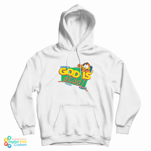 Garfield God is Dead Hoodie Garfield God is Dead Hoodie