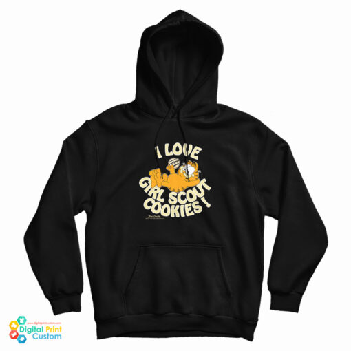 Garfield I Love Girl Scout Cookies Hood Garfield I Love Girl Scout Cookies Hood