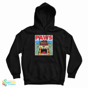 Garfield Paws Jaws Parody Hoodie For UNISEX