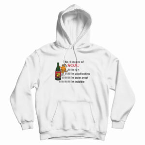 Garfield The 4 Stages Of Soju Hoodie