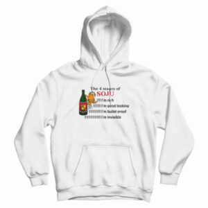 Garfield The 4 Stages Of Soju Hoodie