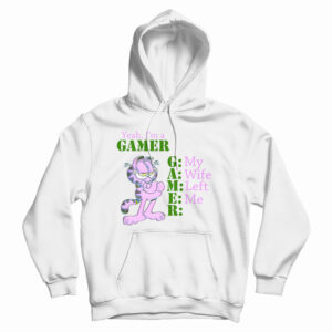 Garfield Yeah I’m A Gamer Hoodie For UNISEX