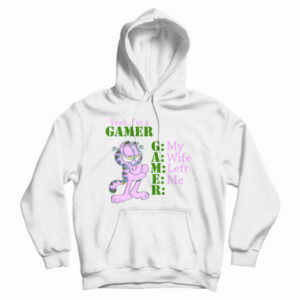 Garfield Yeah I’m A Gamer Hoodie For UNISEX