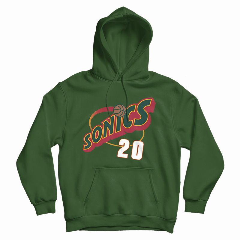 Gary Payton Seattle SuperSonics Hoodie Gary Payton Seattle SuperSonics Hoodie