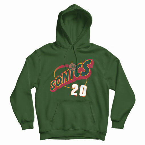 Gary Payton Seattle SuperSonics Hoodie Gary Payton Seattle SuperSonics Hoodie
