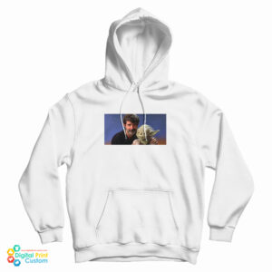 George Lucas With Baby Yoda Hoodie
