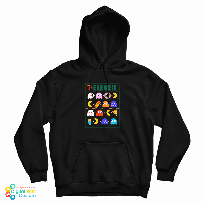 Get It Now 7 Eleven X Pac Man Hoodie Get It Now 7 Eleven X Pac Man Hoodie