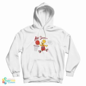 Get It Now Air Bart Simpson Serious Hangtime Dude Hoodie