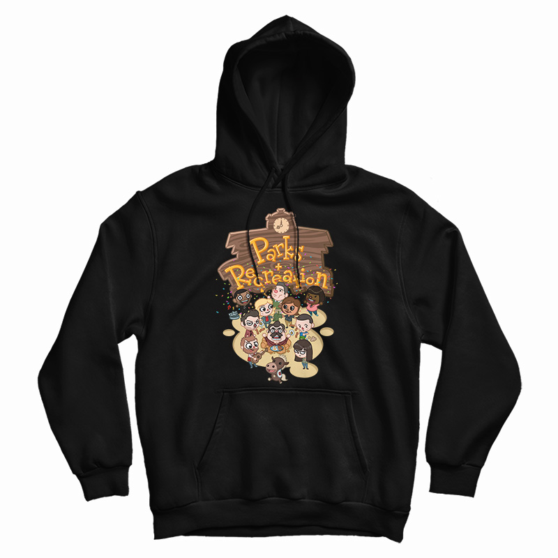 Get It Now Animal Crossing Parks Recreation Hoodie For UNISEX Get It Now Animal Crossing Parks Recreation Hoodie For UNISEX