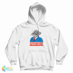 Get It Now Bart Simpson Super Nintendo Chalmers Hoodie