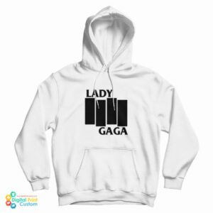 Get It Now Black Flag Lady Gaga Logo Parody Hoodie For UNISEX