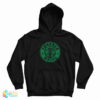 Get It Now Forever Metal Starbucks Parody Logo Hoodie