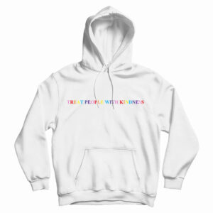 Get It Now Harry Treat People With Kindness Multicolor Hoodie