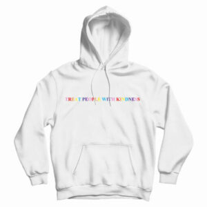 Get It Now Harry Treat People With Kindness Multicolor Hoodie