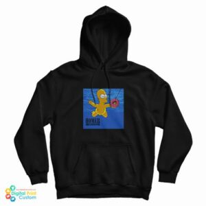 Get It Now Homer Simpson Parody Nirvana Nevermind Hoodie