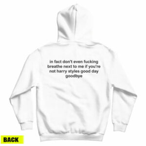 Get It Now In Fact Don’t Even Breathe Back Hoodie For UNISEX