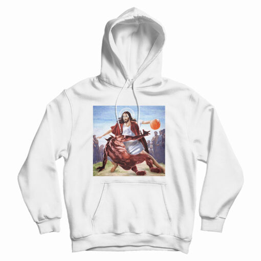 Get It Now Jesus Crossing Satan Parody Hoodie For Men's And Women's Get It Now Jesus Crossing Satan Parody Hoodie For Men's And Women's