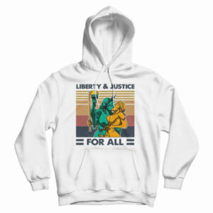 Get It Now Liberty And Justice For All Vintage Hoodie For UNISEX