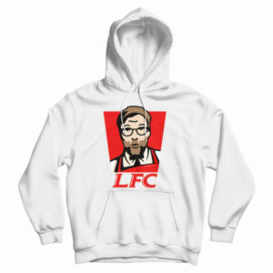 Get It Now Liverpool Jurgen Klopp LFC Logo KFC Parody Hoodie UNISEX