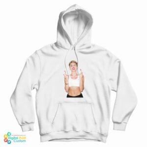 Get It Now Miley Cyrus Finger Up Hoodie